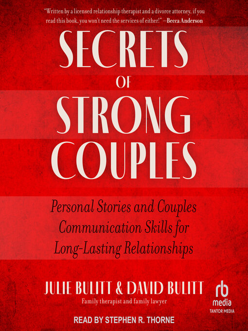 Title details for Secrets of Strong Couples by David Bulitt - Available